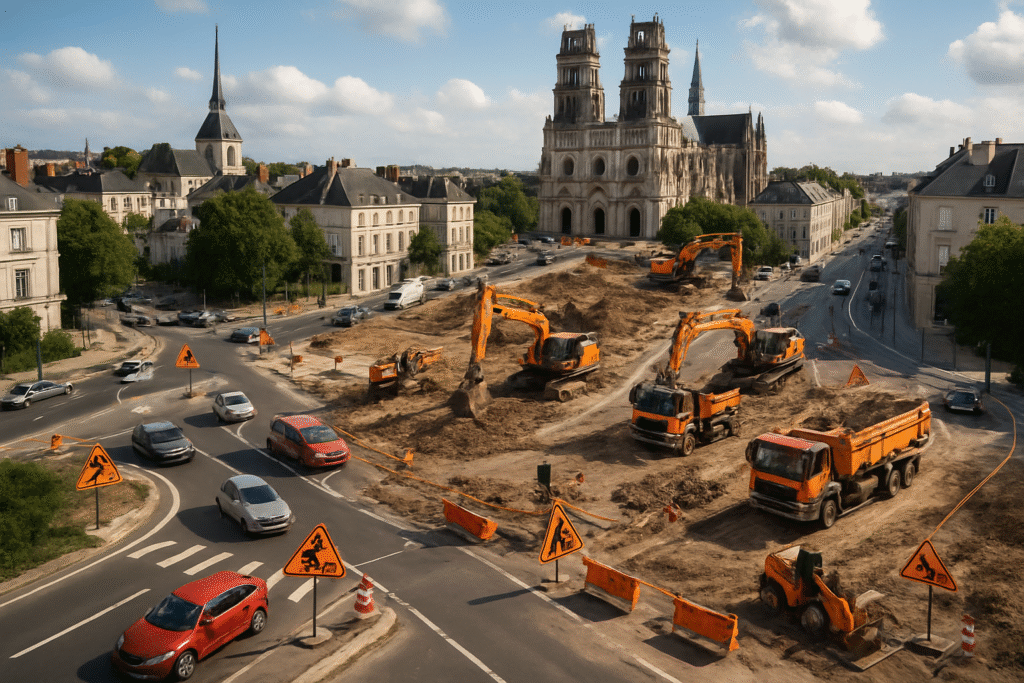 Des travaux et des restrictions de circulation à prévoir autour d'Orléans : voici le calendrier 1 découvrez les dernières informations sur les travaux et les restrictions de circulation autour d'orléans. consultez notre calendrier détaillé pour planifier vos trajets en toute sérénité.