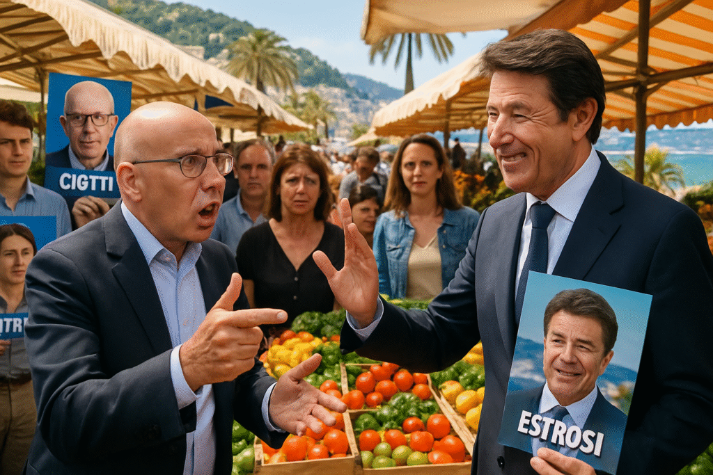 découvrez l'affrontement fascinant entre éric ciotti et christian estrosi, deux figures emblématiques de la côte d'azur, à l'approche des élections municipales de 2026. plongée au cœur de leurs rivalités et enjeux politiques, cet article explore les dynamiques locales et les stratégies de ces frères ennemis.
