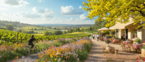 découvrez une magnifique boucle bucolique à vélo dans le chinonais, où la nature et la convivialité se rencontrent. profitez d'une pause rafraîchissante dans une guinguette pour savourer des moments de détente et de délices locaux au cœur de paysages enchanteurs.