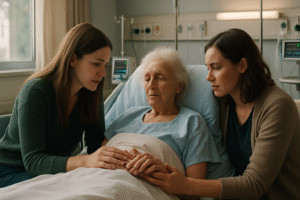 découvrez des témoignages émouvants des filles d'une patiente sur la qualité de la prise en charge en fin de vie à l'epsm de fleury-les-aubrais. une plongée dans l'accompagnement, l'écoute et les soins prodigués dans des moments difficiles.