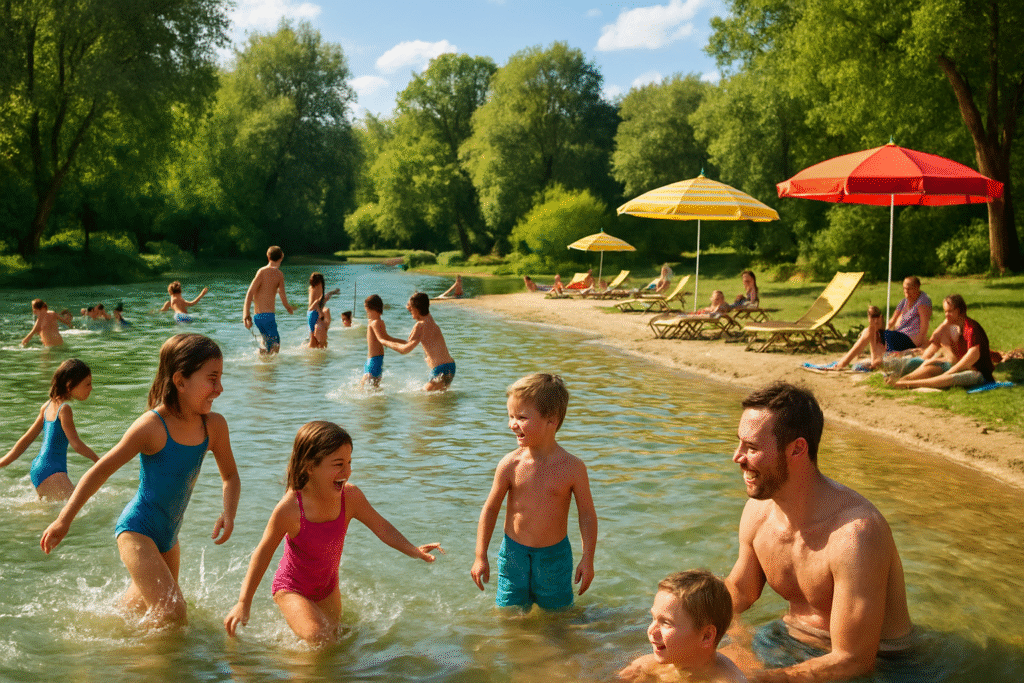 découvrez la réouverture de la zone de baignade du parc de loire à orléans ! après une récente fermeture, plongez à nouveau dans un cadre naturel exceptionnel pour profiter de l'été et de moments de détente en famille ou entre amis.