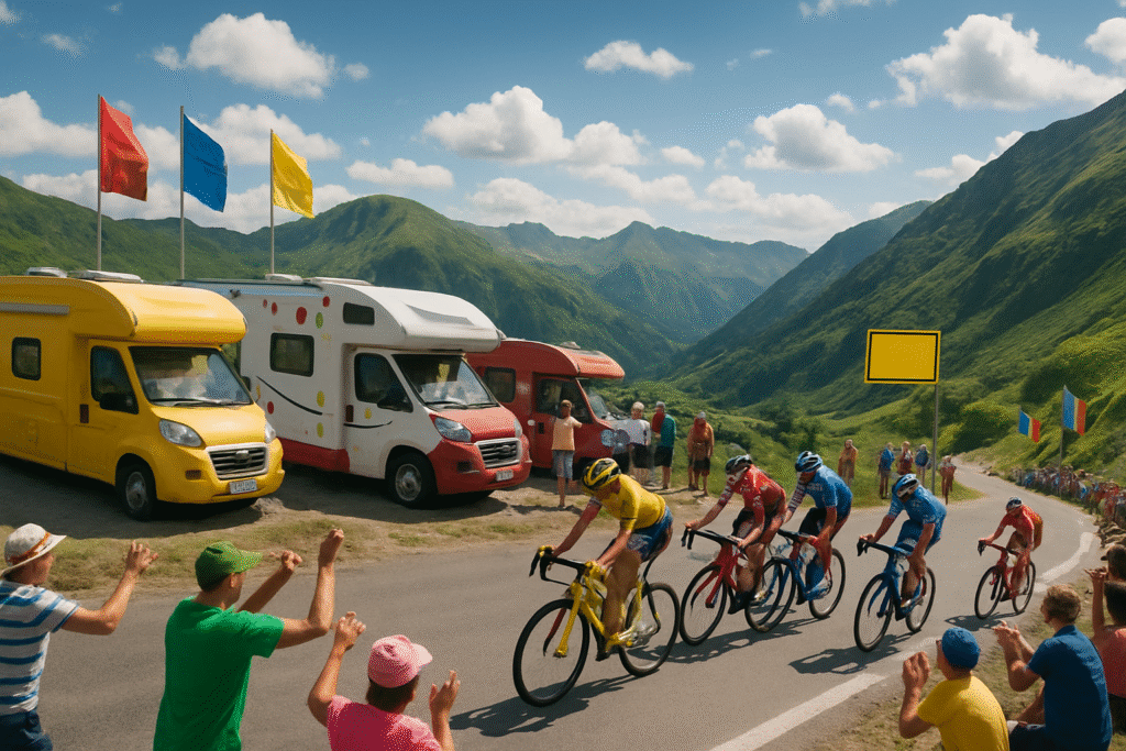 découvrez le tour de france 2025 sous un angle inédit avec l'invasion des camping-cars dans les sommets de mortain, dans la manche. vivez une expérience unique alliant passion du cyclisme et nature préservée, tout en explorant les paysages époustouflants de cette région.