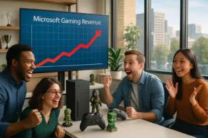 découvrez comment microsoft a atteint des sommets historiques en 2023 avec des revenus annuels records dans le secteur du jeu vidéo, soulignant l'essor de ses franchises et l'impact de ses innovations sur le marché.