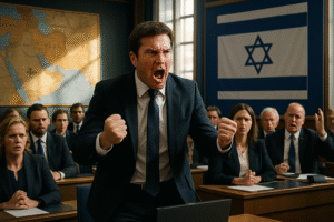 découvrez la réaction vive de matthieu valet, député européen du rn, après les déclarations d'emmanuel macron sur la palestine. il qualifie ces propos d'offense à l'état d'israël, suscitant un débat intense sur la position de la france dans le conflit israélo-palestinien.