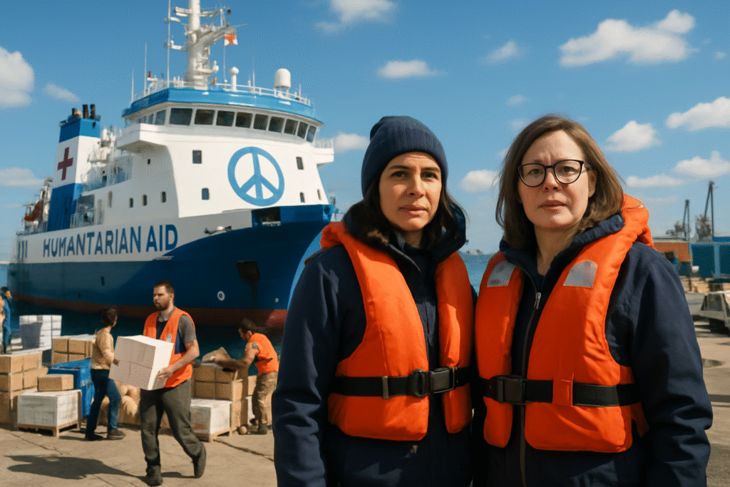 découvrez le départ de notre nouveau navire d'aide humanitaire pour gaza ce dimanche, avec la présence de deux députées de la france insoumise à bord. un geste fort en faveur des populations dans le besoin.