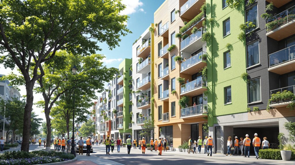 découvrez comment notre agglomération s'engage activement dans la rénovation thermique des copropriétés privées, promouvant des solutions durables et innovantes pour améliorer le confort des habitants tout en réduisant l'empreinte carbone.