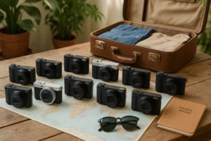 découvrez notre sélection des 10 meilleurs appareils photo compacts pour immortaliser vos voyages en toute légèreté. alliez tendance et praticité avec ces modèles qui vous garantiront des souvenirs inoubliables, sans alourdir vos bagages.