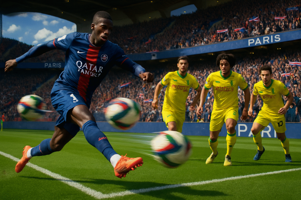 découvrez comment les deux corners rapides exécutés par dembélé ont joué un rôle clé dans la victoire du paris contre nantes, décryptant leur impact décisif sur le match.