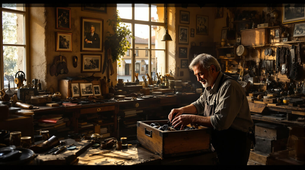 après plus de 10 ans de service à casteljaloux, le cordonnier itinérant décide de prendre sa retraite et propose la reprise de son entreprise, une belle opportunité pour les artisans souhaitant s’installer localement.