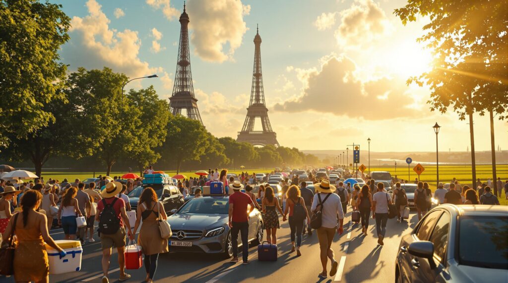 Canicule : quand les températures dépassent 35 °C, les Parisiens s'enfuient vers la Normandie 4 découvrez comment les fortes chaleurs et les températures dépassant 35°c poussent de nombreux parisiens à quitter la capitale pour chercher la fraîcheur en normandie. analyse des tendances et conseils pour mieux supporter la canicule.