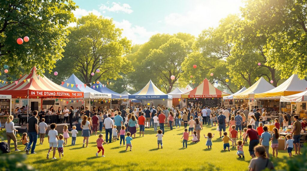 plongez dans l'ambiance chaleureuse du festival des habitants, un événement dédié à la découverte de nouveaux talents et à la célébration de l’harmonie musicale au cœur de la communauté.
