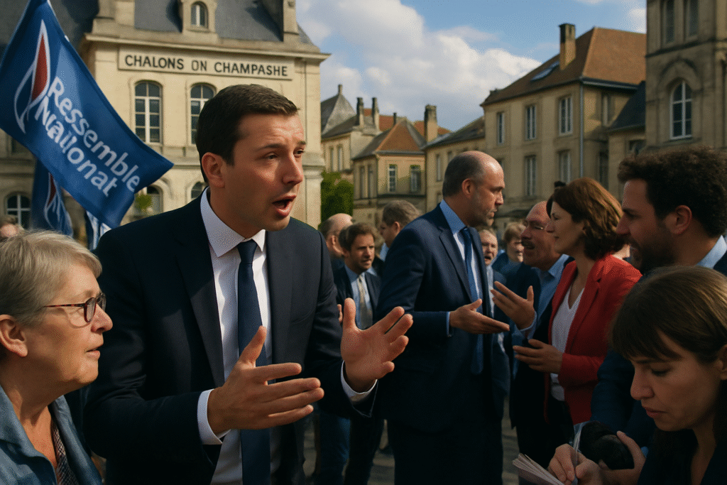 suivez en direct l'actualité politique : jordan bardella à châlons pour un vote de confiance crucial, tandis qu'édouard philippe et le parti socialiste effectuent leur rentrée politique. analyse et enjeux au cœur de l’événement.
