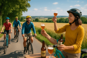 découvrez le loiret autrement grâce à des balades à vélo conviviales, ponctuées de dégustations de bières artisanales locales. parcourez les paysages pittoresques tout en savourant les saveurs authentiques de la région.