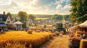 découvrez la fête de la moisson dans un village du calvados : une célébration conviviale autour des moissonneuses, de la tradition agricole et des animations pour toute la famille.