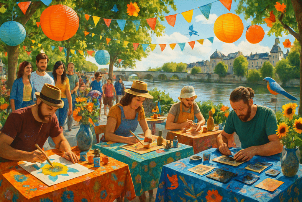 découvrez la fête des duits à orléans, un événement vibrant au bord de la loire, célébrant la créativité sous toutes ses formes. plongez dans un univers artistique fascinant et laissez-vous émerveiller par des performances uniques et des créations inspirantes.