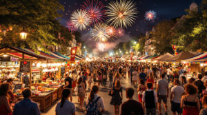 découvrez les angevines de fougères, un week-end animé en ille-et-vilaine avec défilés colorés, braderies gourmandes et un spectacle de feux d'artifice pour petits et grands. vivez une fête locale conviviale à ne pas manquer !