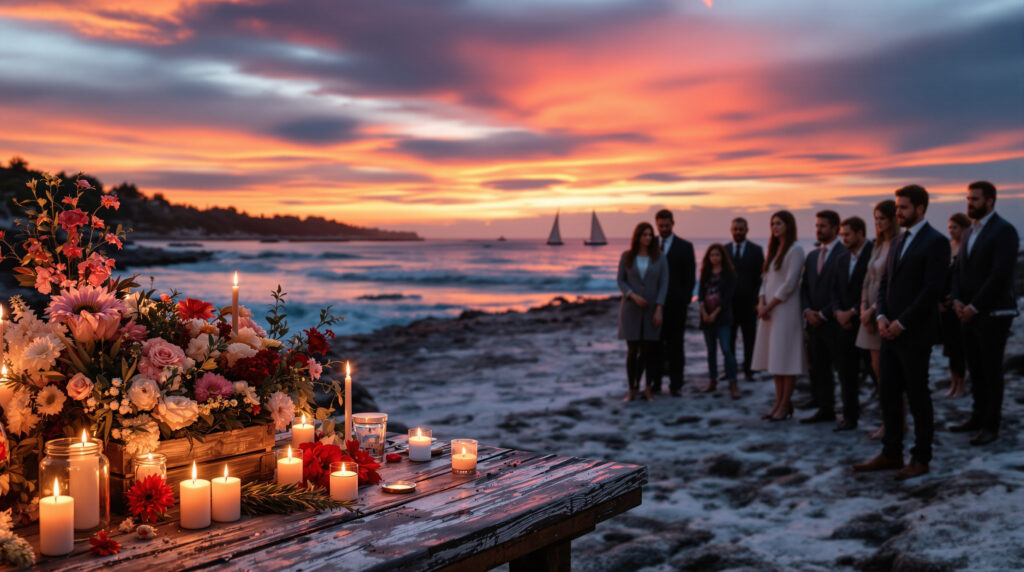 chaque année à saint-aubin-sur-mer, une cérémonie émouvante rend hommage aux marins disparus en mer. découvrez l’histoire de ce poignant rassemblement, symbole de mémoire et de solidarité dans la commune normande.