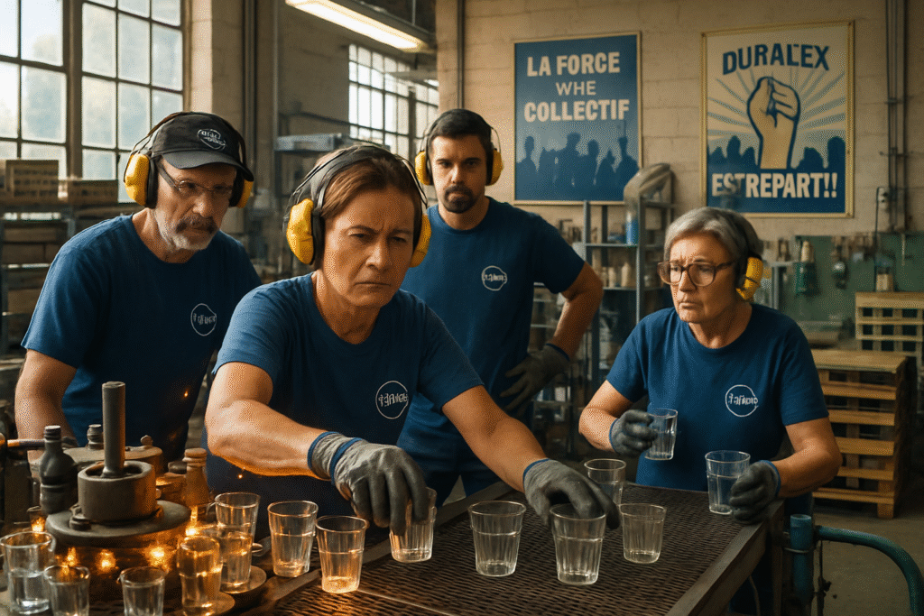 découvrez comment l'usine duralex, reprise par ses salariés, continue de brûler d'une passion inébranlable un an après la transition. plongez au cœur de cette aventure humaine et inspirante où l'ardeur et l'engagement des employés façonnent l'avenir de cette célèbre marque.