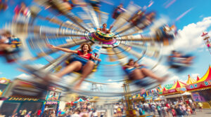 découvrez mon aventure inoubliable à la foire d'été de dieppe en testant l'un des manèges les plus impressionnants. sensations fortes garanties et souvenirs mémorables au rendez-vous !
