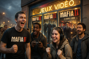 plongez dans l'histoire de la sortie tant attendue de mafia 2, survenue le 24 août 2010 après huit années d'anticipation. un événement marquant pour tous les passionnés de jeux vidéo et de la saga culte !