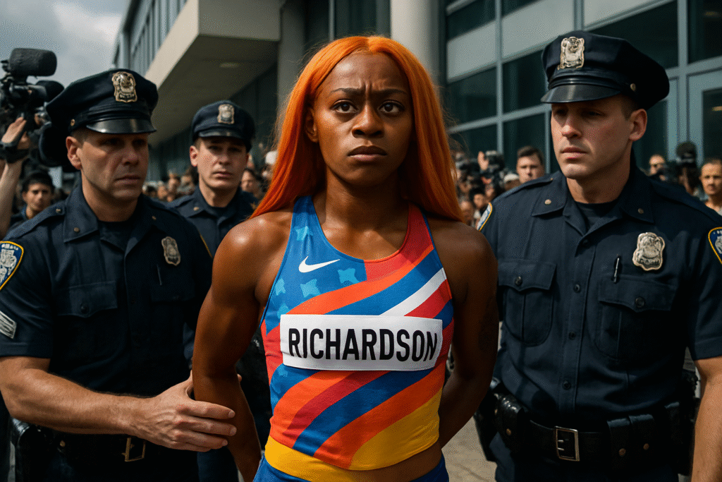 découvrez l'incroyable parcours de sha'carri richardson, la championne du monde du 100 m, confrontée à des accusations de violences domestiques juste avant les championnats américains. une controverse qui soulève des questions sur la pression des compétitions et la vie personnelle des athlètes.