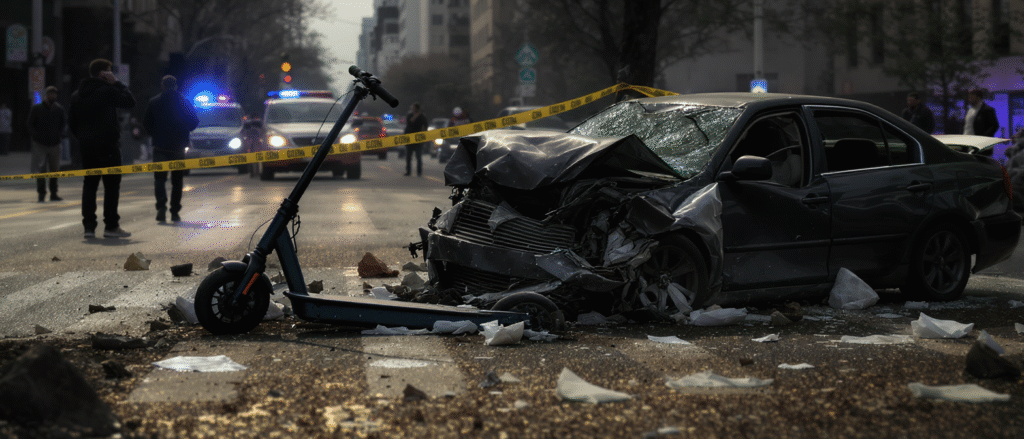 à tours, un grave accident entre une voiture et une trottinette électrique a fait un blessé sérieux. découvrez les circonstances de ce drame et les premières informations sur cet événement tragique.