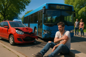 un accident impliquant un bus et une voiture près d'orléans a entraîné un léger blessé. découvrez les détails de cette collision et les mesures prises sur les lieux.