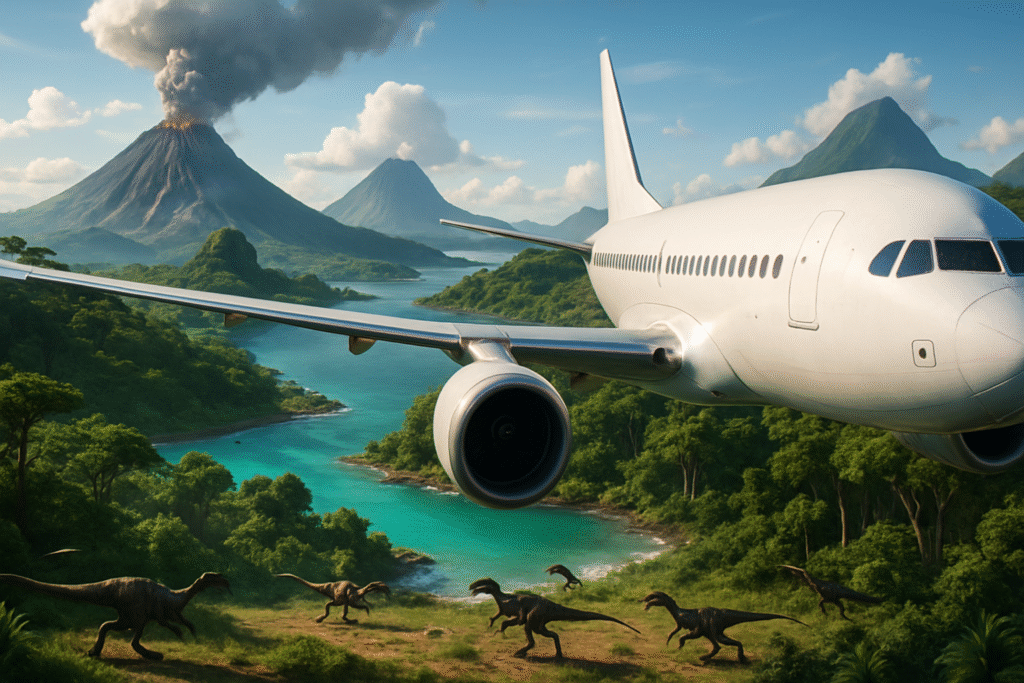 découvrez le nouvel univers palpitant de jurassic world dans microsoft flight simulator ! ce dlc vous plonge au cœur de l'archipel des dinosaures, offrant une expérience de vol inédite au milieu de créatures préhistoriques. préparez-vous à explorer des paysages époustouflants et à vivre des aventures uniques dans un monde où les dinosaures prennent vie.