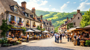 participez aux semaines dédiées à sarlat et au périgord noir à quilly dans le calvados : animations, gastronomie, culture et traditions du sud-ouest à l'honneur pour un voyage sensoriel et convivial.