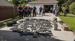 découvrez comment, près de nantes, les autorités ont découvert chez un particulier un impressionnant arsenal de plusieurs centaines de kilos d’armes militaires. une opération spectaculaire qui soulève de nombreuses questions sur la provenance et la sécurité de ces équipements interdits.