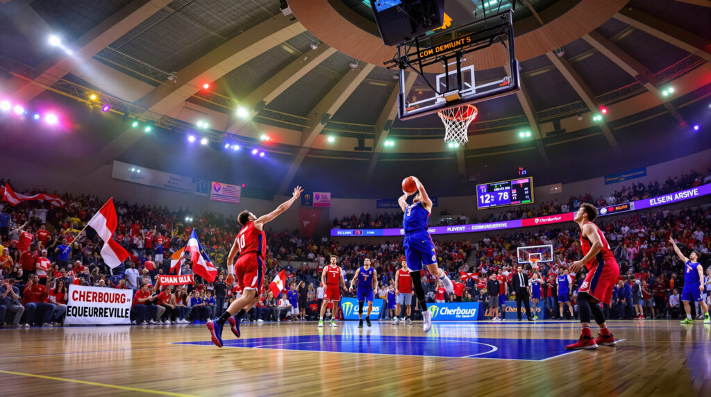 revivez une soirée inoubliable marquant les débuts prometteurs de cherbourg et equeurdreville en basket. ambiance, performances et émotions au rendez-vous pour ce match historique.