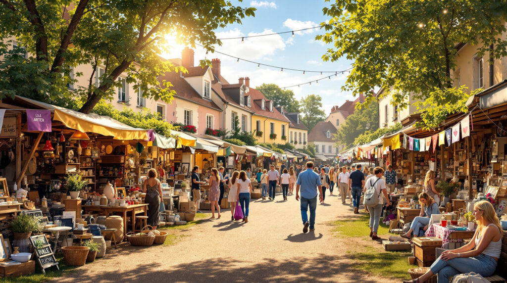 participez au vide-greniers ce week-end à ille-et-vilaine et profitez de bonnes affaires, de découvertes uniques et d'une ambiance conviviale au cœur de la commune.