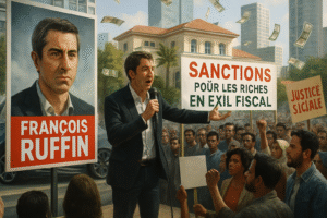 suivez en direct les déclarations de françois ruffin, qui exprime son soutien à des mesures punitives envers les riches optant pour l'exil fiscal. analyse des enjeux et réactions politiques.