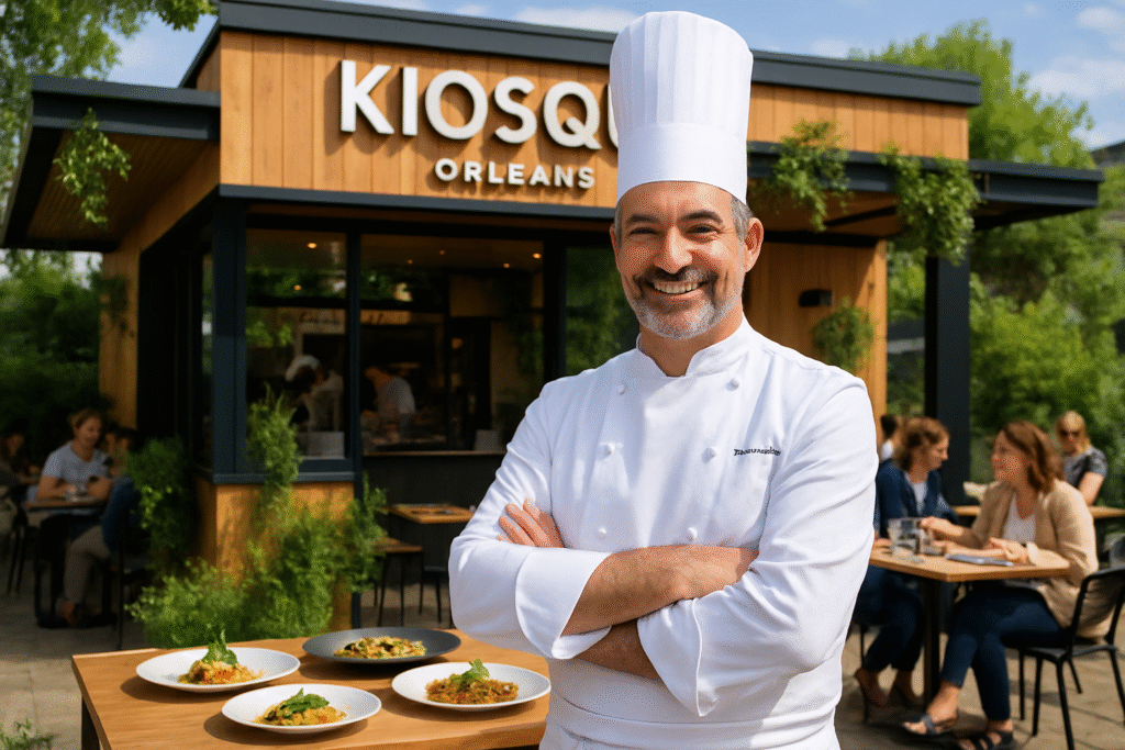 Découvrez Christophe Hay, le chef emblématique derrière l'ouverture imminente du Kiosque, un nouveau trésor culinaire à Orléans ! 4 plongez dans l'univers de christophe hay, le chef étoilé qui innove à orléans avec l'ouverture prochaine du kiosque, une adresse gastronomique incontournable pour les fins gourmets.