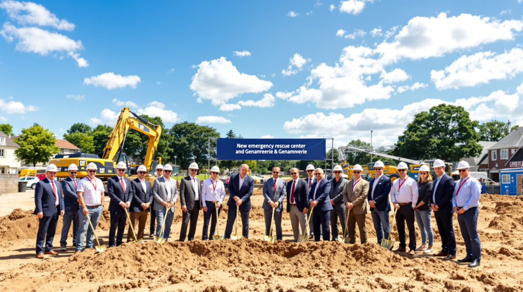 découvrez le lancement des travaux du nouveau centre de secours et de la gendarmerie à dozulé : un projet d'envergure pour améliorer la sécurité et les services de la commune.