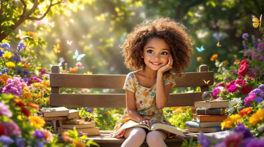 découvrez comment emmy, une jeune fille persévérante, dépasse ses difficultés d'apprentissage en s'épanouissant dans un jardin enchanteur, véritable source de motivation et de réussite.