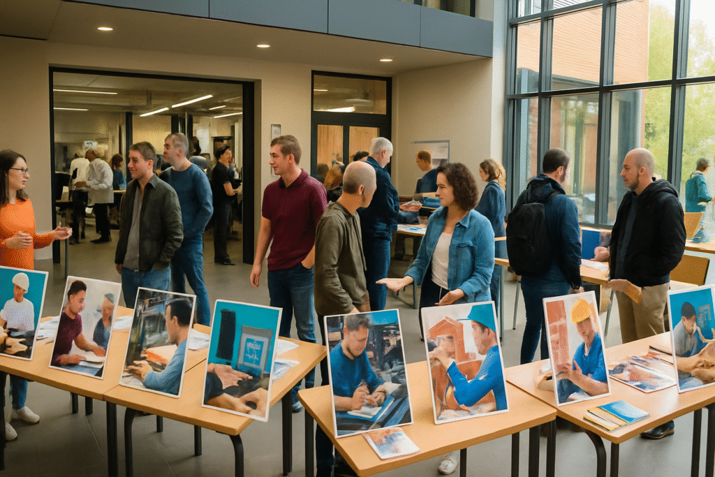 découvrez plus de 15 formations en apprentissage lors des portes ouvertes du cfa d'orléans métropole : une occasion unique de rencontrer formateurs et apprentis et de préparer votre avenir professionnel !