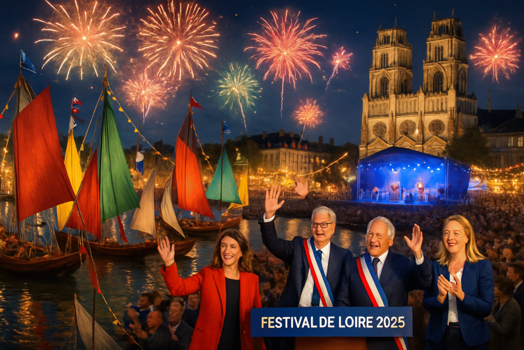 découvrez le programme exceptionnel du festival de loire à orléans ce mercredi 2025 : débarquement spectaculaire des navires, cérémonie d'ouverture festive, concerts et animations au bord de la loire. ne manquez pas cet événement unique !
