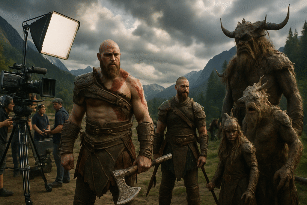 le tournage très attendu de la série god of war produite par amazon démarrera en mars prochain. découvrez les premiers détails sur cette adaptation épique du célèbre jeu vidéo.