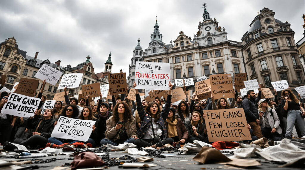 découvrez les témoignages émouvants de manifestants qui partagent leurs histoires, entre espoirs déçus et sacrifices, sur le thème « peu de gains, peu de pertes ». un regard humain sur la réalité des mobilisations.