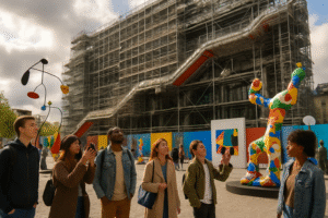 découvrez où admirer l'art moderne à paris pendant la fermeture du centre pompidou pour travaux : alternatives, musées et lieux incontournables à visiter.