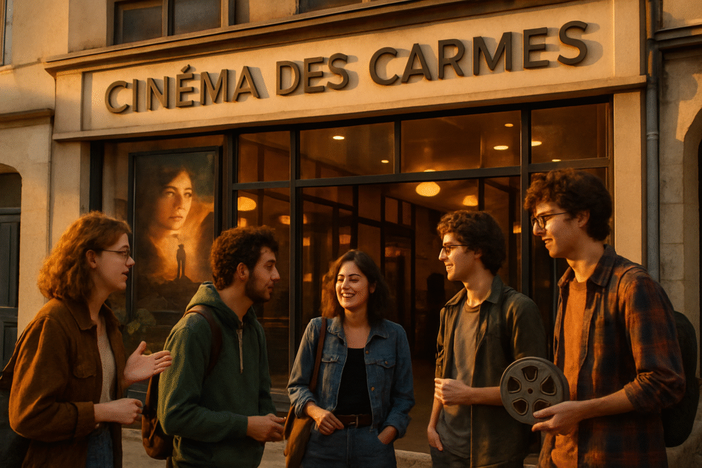 Redécouvrir le Cinéma d'Art et d'Essai : L'Engagement du Cinéma des Carmes et de sa Nouvelle Génération à Orléans 6 plongez dans l’univers du cinéma d’art et d’essai à orléans avec le cinéma des carmes. découvrez comment une nouvelle génération s’engage à promouvoir des films uniques, une programmation exigeante et une véritable culture cinématographique au cœur de la ville.