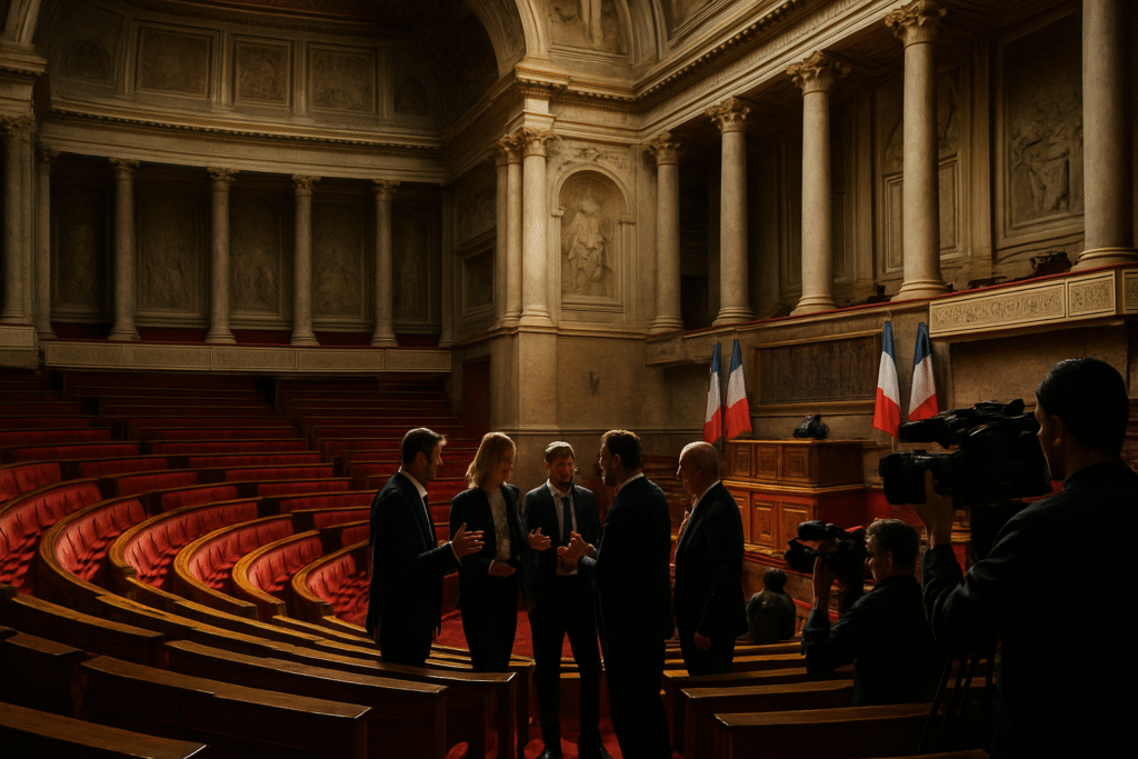 découvrez comment le rassemblement national pourrait faire son grand retour à l'assemblée nationale en obtenant des postes stratégiques. analyse et enjeux de cette possible recomposition politique dans notre dossier signé bfm.