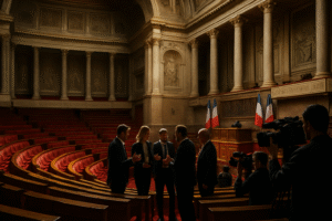découvrez comment le rassemblement national pourrait faire son grand retour à l'assemblée nationale en obtenant des postes stratégiques. analyse et enjeux de cette possible recomposition politique dans notre dossier signé bfm.
