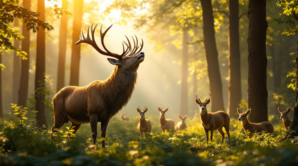 plongez au cœur de la forêt de beaumont, dans l’eure, lors d’une séance immersive dédiée au brame du cerf. vivez une expérience unique et découvrez la magie de la nature à l’automne.