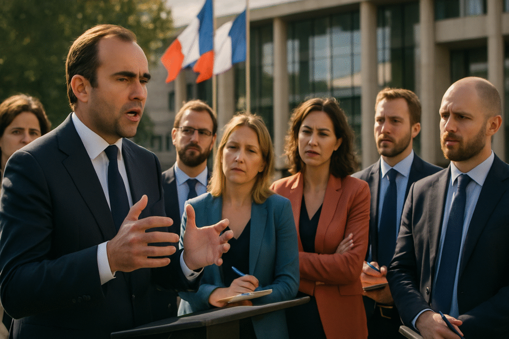 sébastien lecornu appelle les députés renaissance à choisir le compromis responsable plutôt que de céder à la compromission, soulignant l'importance des valeurs et de l'intégrité dans le débat parlementaire.