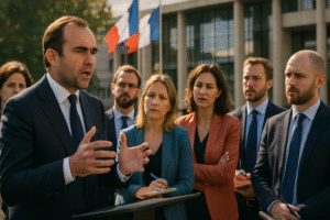 sébastien lecornu appelle les députés renaissance à choisir le compromis responsable plutôt que de céder à la compromission, soulignant l'importance des valeurs et de l'intégrité dans le débat parlementaire.