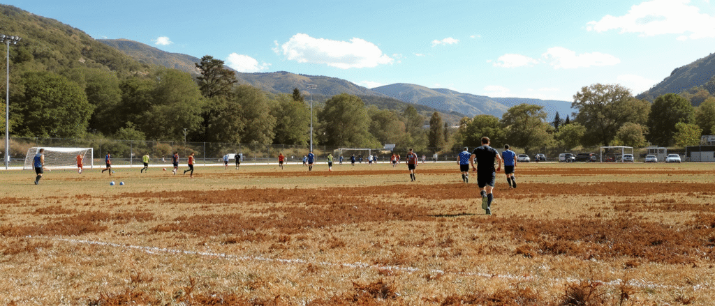 Tours : Les pelouses dégradées de la Vallée du Cher entravent les sessions d'entraînement 11 à tours, l’état dégradé des pelouses de la vallée du cher complique les entraînements des sportifs locaux. découvrez les causes et les solutions envisagées pour améliorer la qualité des terrains.