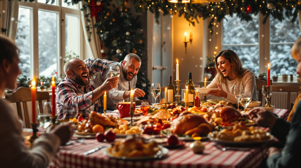 Un Noël mouvementé près de Nantes : un convive éméché perd le contrôle lors du repas festif 5 découvrez comment un dîner de noël près de nantes a dégénéré lorsqu'un invité, trop alcoolisé, a semé le trouble lors des festivités familiales.