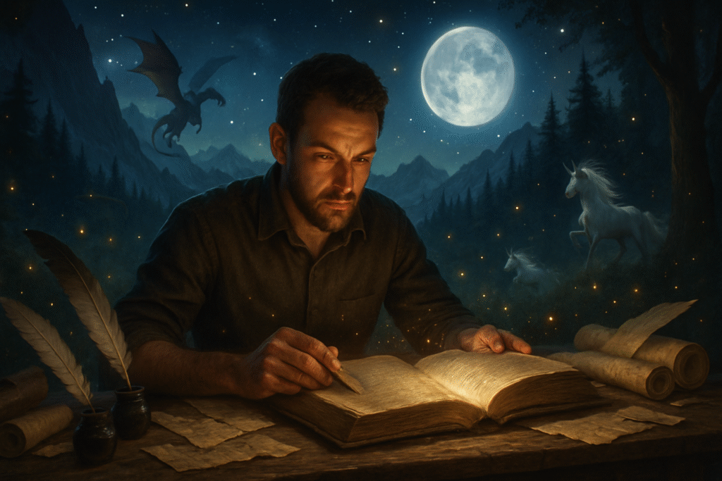 plongez dans une aventure de fantasy unique avec un auteur du loiret : découvrez un univers captivant, habilement tissé, où chaque détail enrichit l’épopée.
